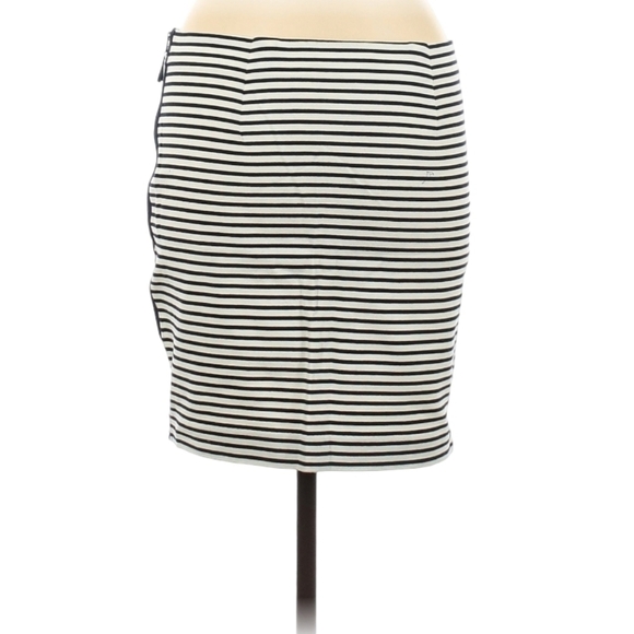 Madewell Eventide Striped Pencil Skirt Size Medium - Picture 3 of 5